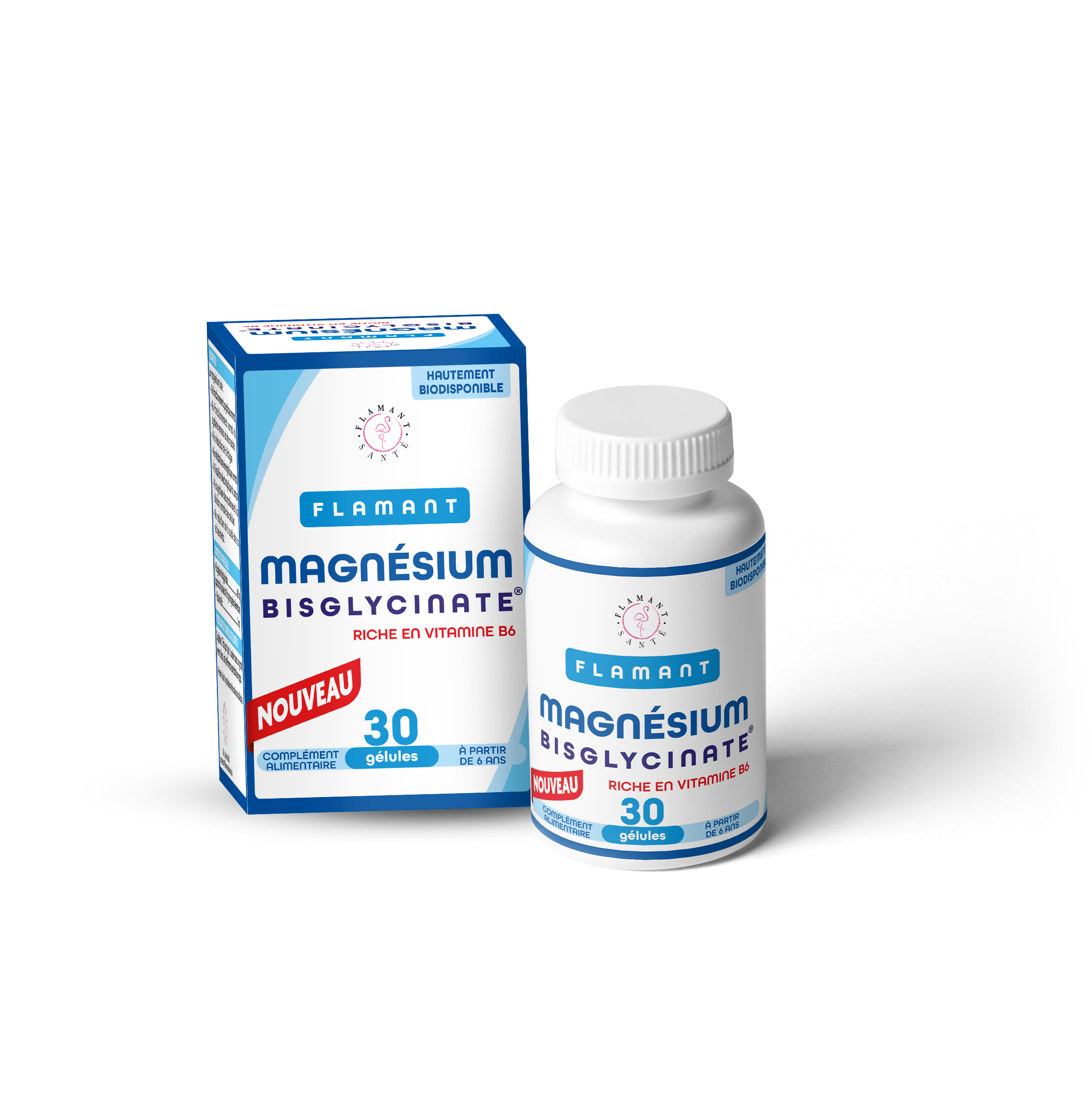 MAGNÉSIUM BISGLYCINATE FLAMANT